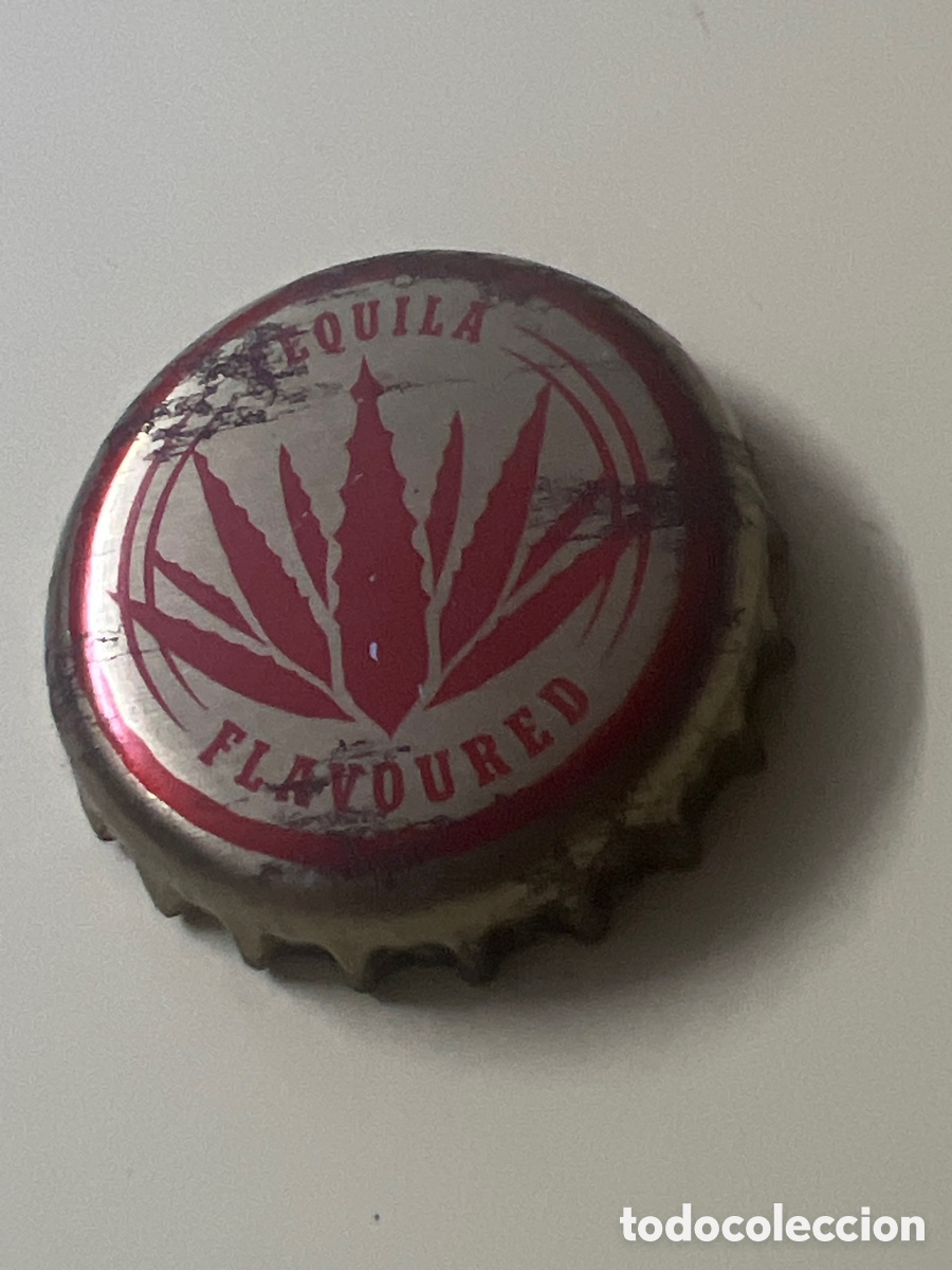 Coleccionismo de cervezas: T4/X12/K2. chapa tap&oacute;n corona de tequila flavoured
