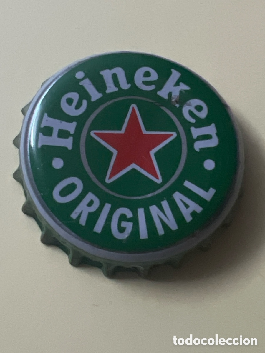 Coleccionismo de cervezas: T4/X14/A3. HEINEKEN ORIGINAL. CHAPA CERVEZA. CHAPA - TAPA - CORONA - CAPS- TAPON - GORRA - CROWS.