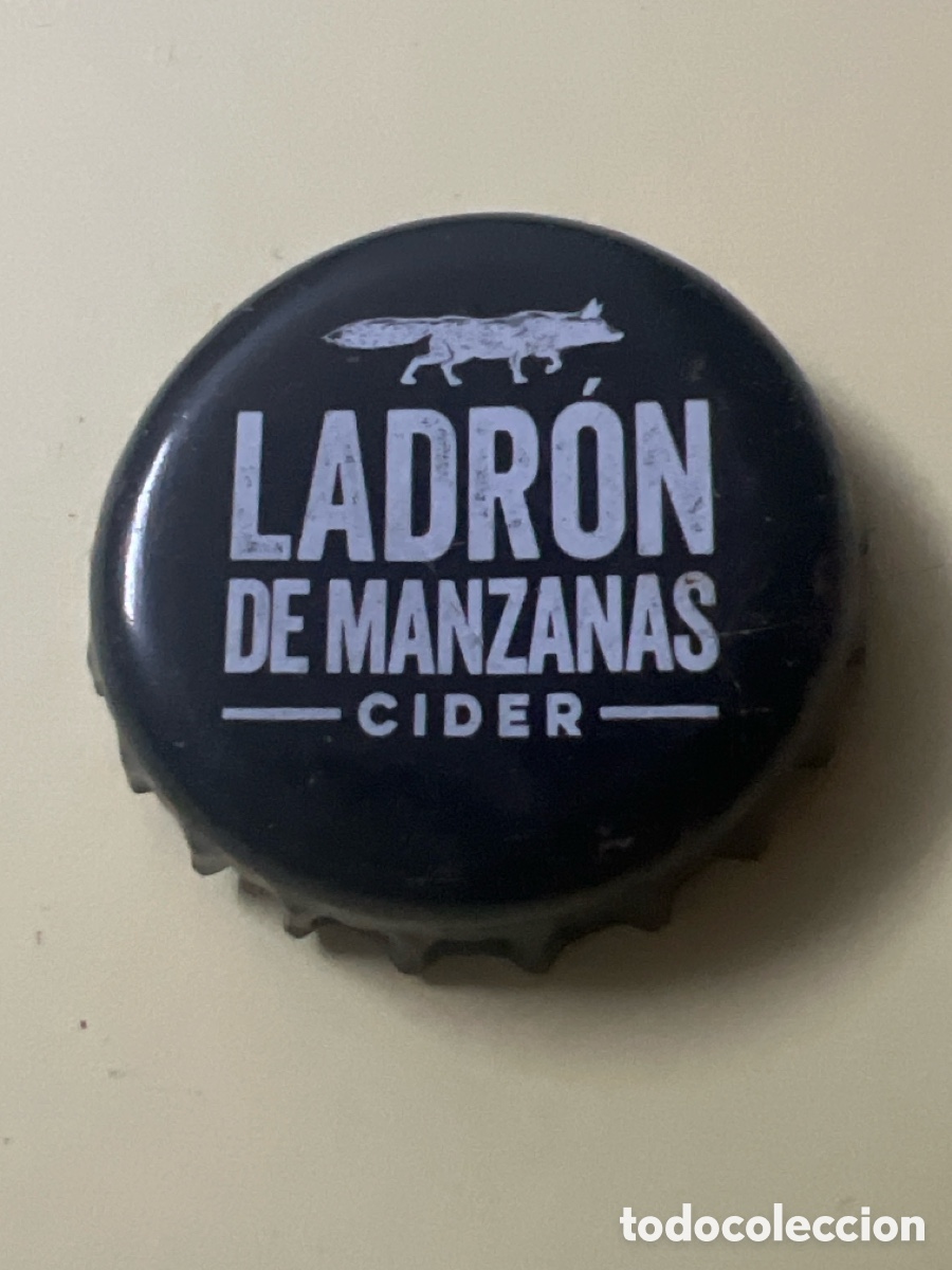 Coleccionismo de cervezas: T4//X14/C2. CHAPA SIDRA LADRON DE MANZANAS - CIDER