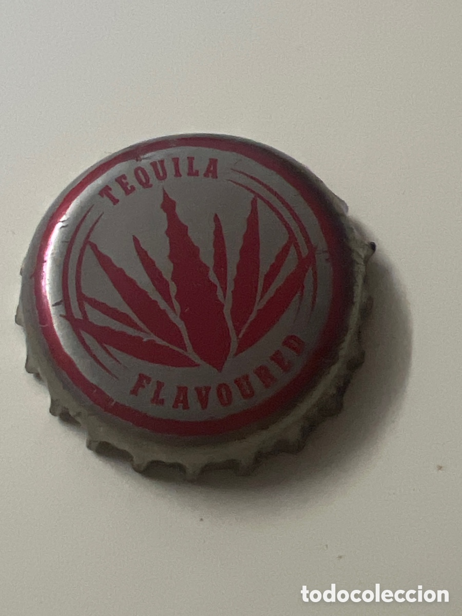 Coleccionismo de cervezas: T4/X14/D1. chapa tap&oacute;n corona de tequila flavoured