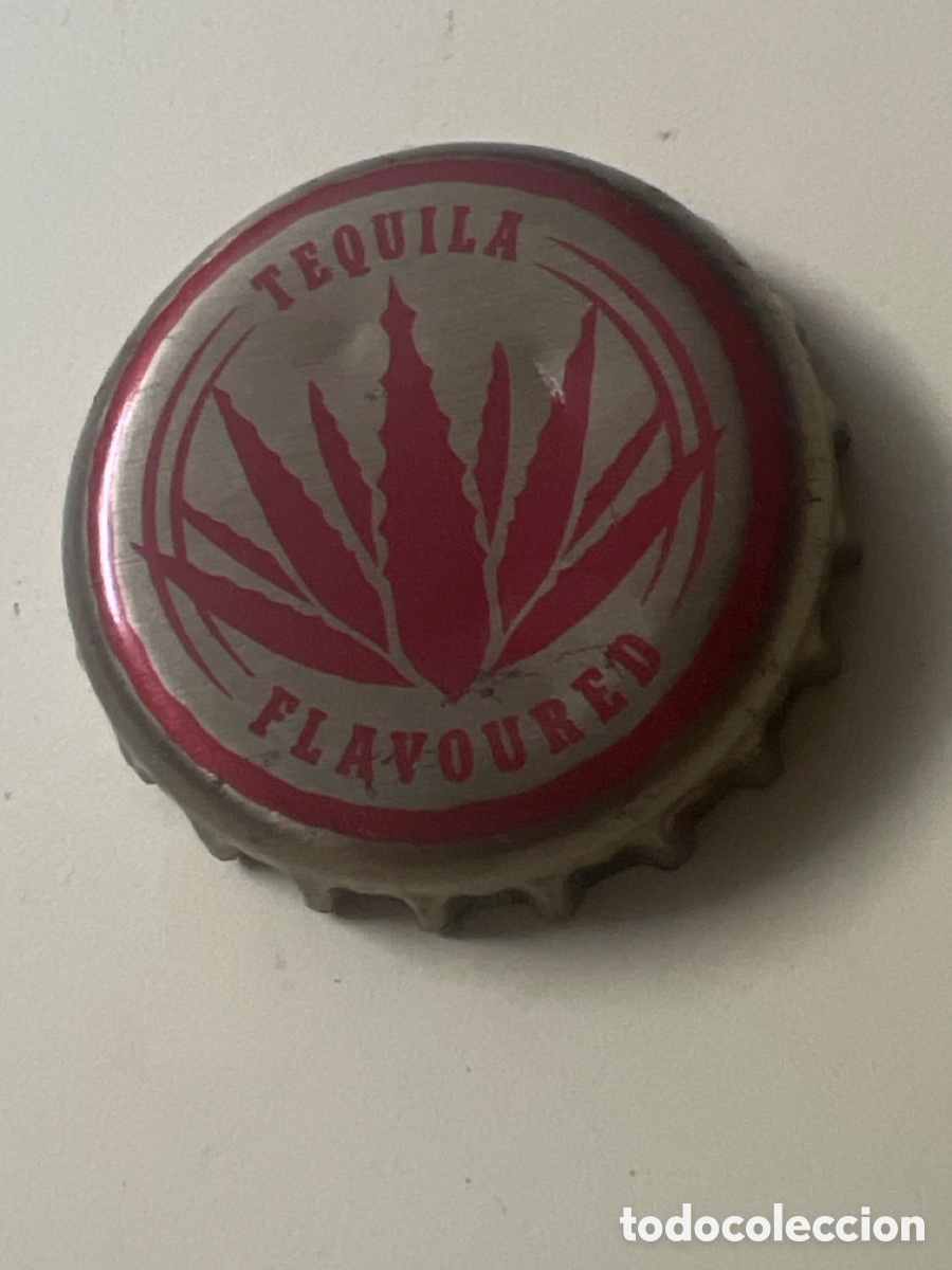 Coleccionismo de cervezas: T4/X14/C6. chapa tap&oacute;n corona de tequila flavoured