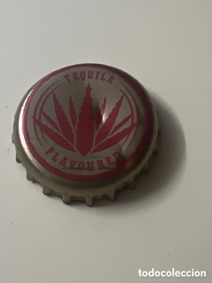 Coleccionismo de cervezas: T4/X14/D3. chapa tap&oacute;n corona de tequila flavoured