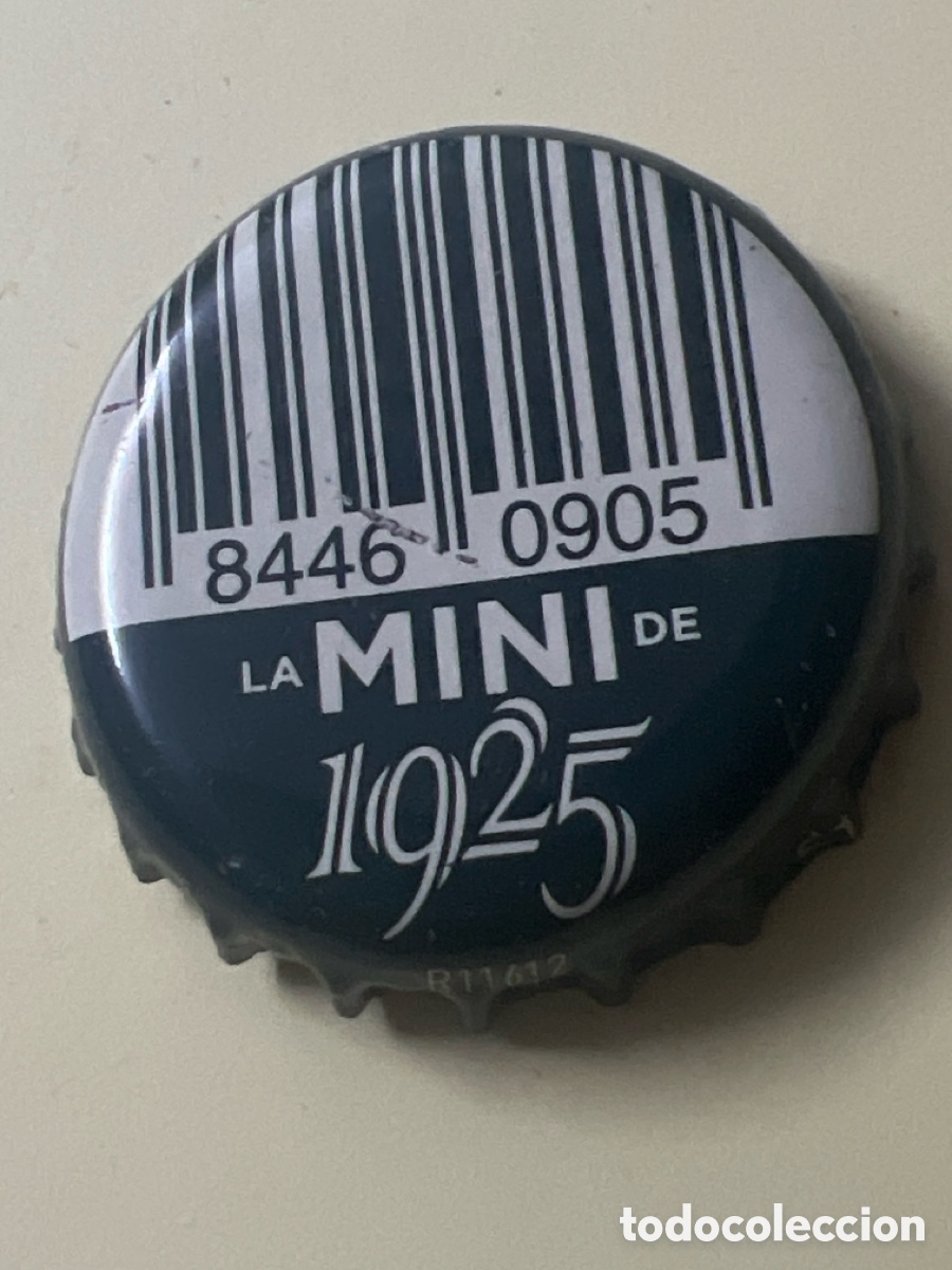 Coleccionismo de cervezas: T4/X14/F1. CERVEZA LA MINI DE 1925. CHAPA - TAPA - CORONA - CAPS- TAPON - GORRA. CROWN.
