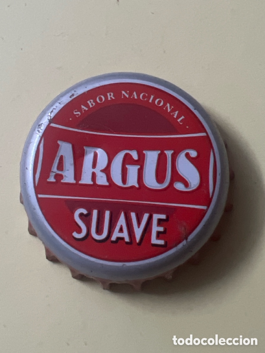 Collectable Beer: T4/X14/i5. Chapa Cerveza Argus Suave