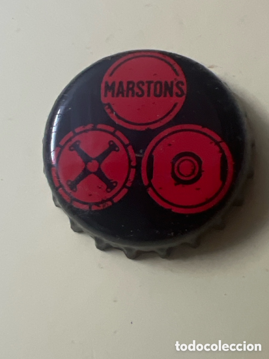 Collectable Beer: T4/X14/i6. Chapa Cerveza Marstons