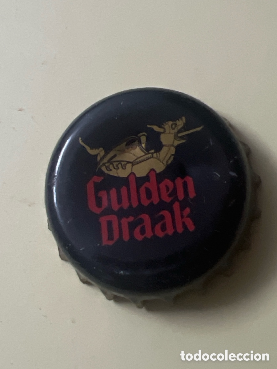 Collectable Beer: T4/x14/J2. CHAPA - TAPON - CORONA - CERVEZA - GULDEN DRAAK