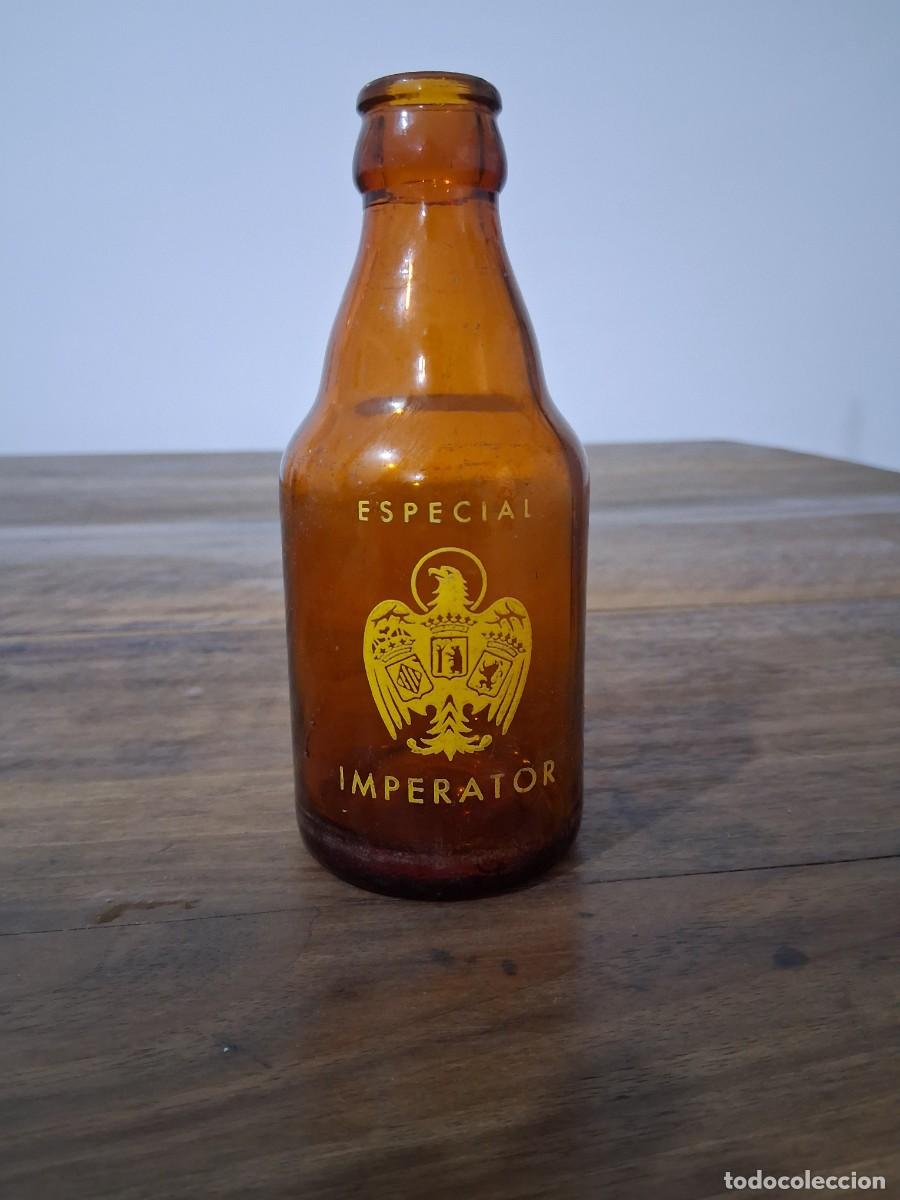 Coleccionismo de cervezas: Botella de cerveza Imperator El aguila quinto
