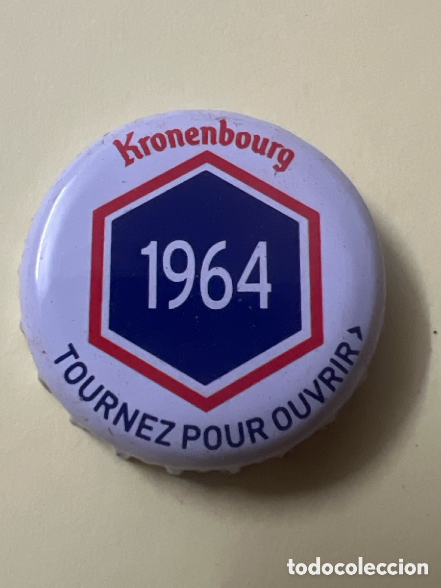 Coleccionismo de cervezas: T4/X13/B4. CHAPA CERVEZA - KRONENBOURG