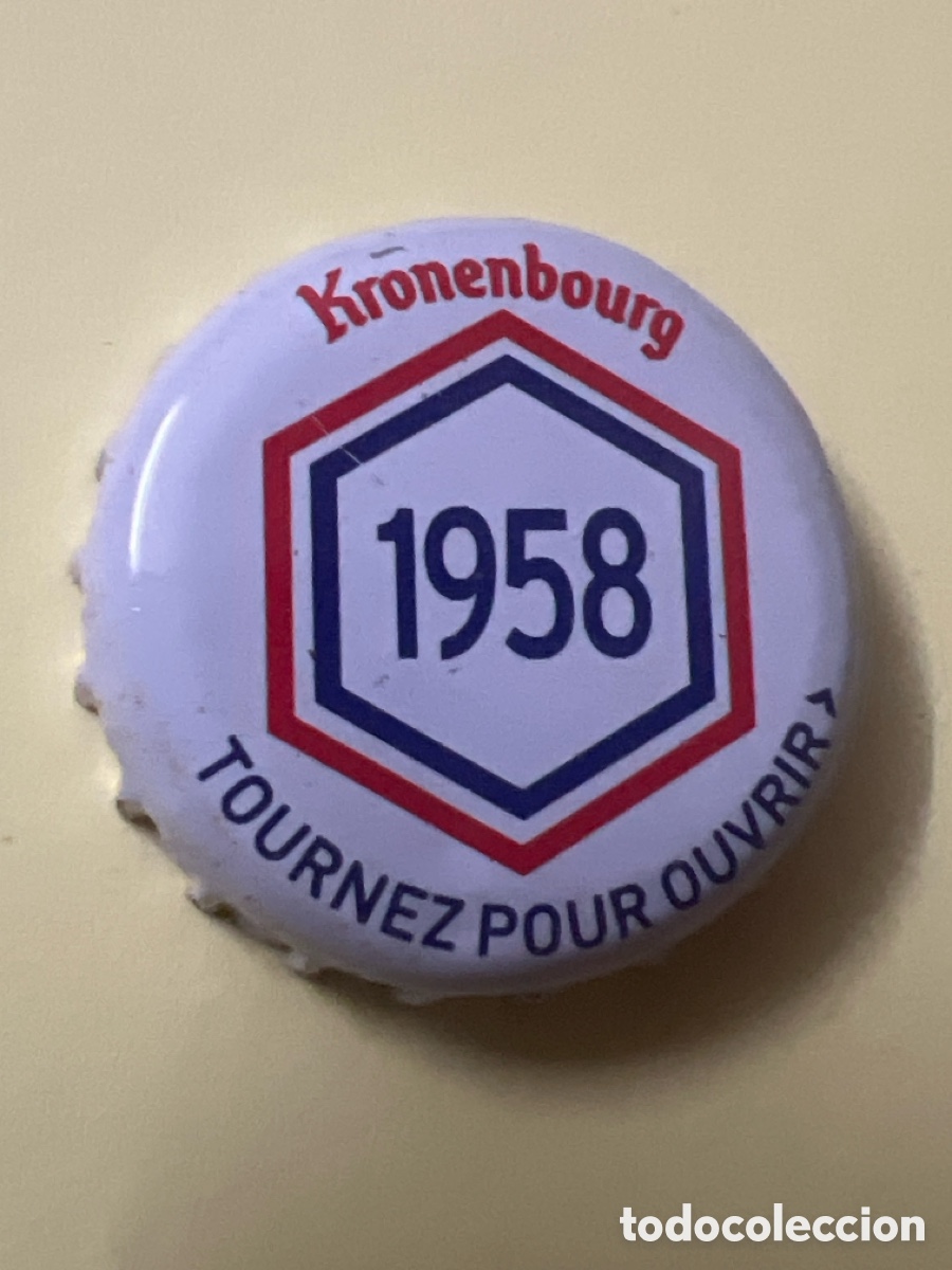Coleccionismo de cervezas: T4/X13/B5. CHAPA CERVEZA - KRONENBOURG