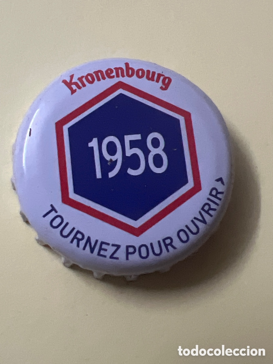 Coleccionismo de cervezas: T4/X13/C1.CHAPA CERVEZA - KRONENBOURG