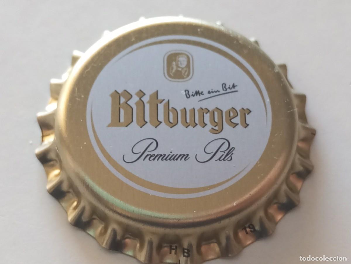 Coleccionismo de cervezas: Chapa tap&oacute;n corona NUEVO de la cerveza alemana BITBURGER PREMIUM PILS
