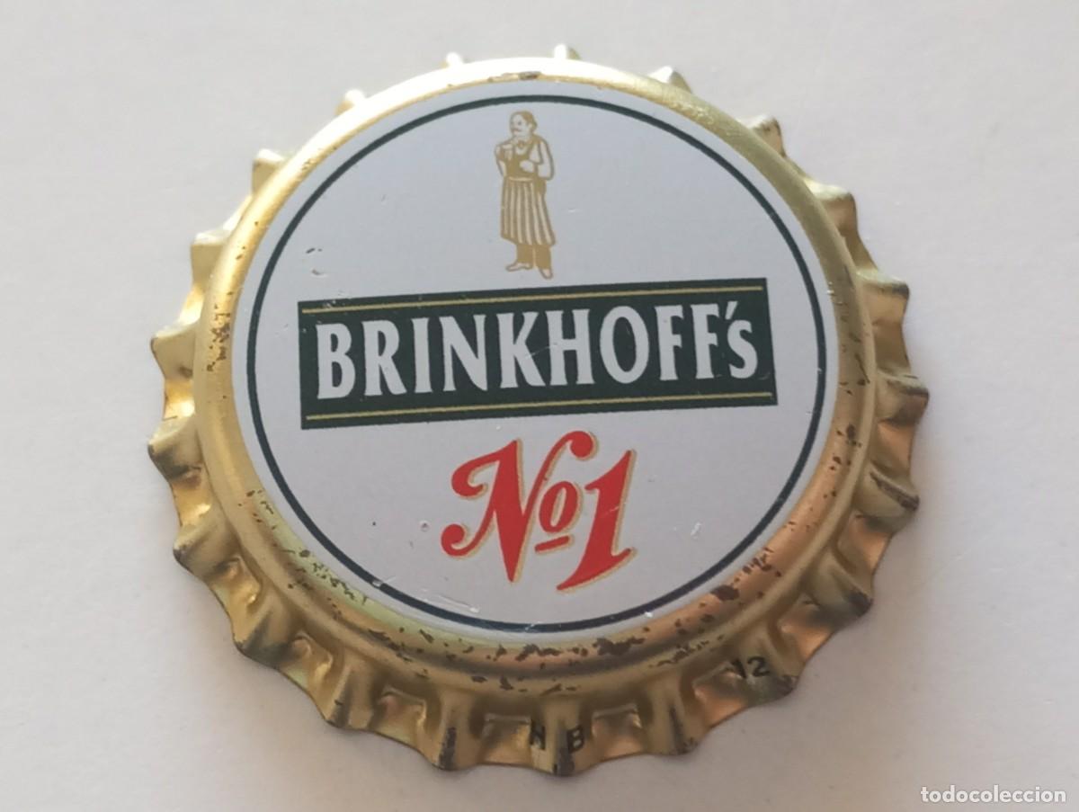 Coleccionismo de cervezas: Chapa tap&oacute;n corona NUEVO de la cerveza alemana BRINKHOFF'S N&ordm; 1