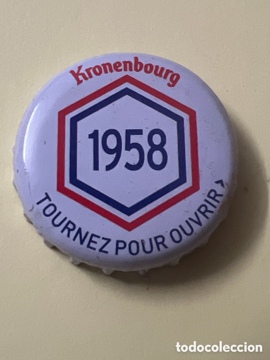 Coleccionismo de cervezas: T4/X13/F3. CHAPA CERVEZA - KRONENBOURG