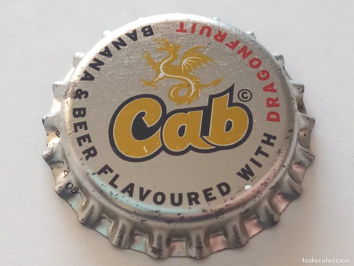 Coleccionismo de cervezas: Chapa tap&oacute;n corona NUEVO de la cerveza alemana CAB BANANA & BEER