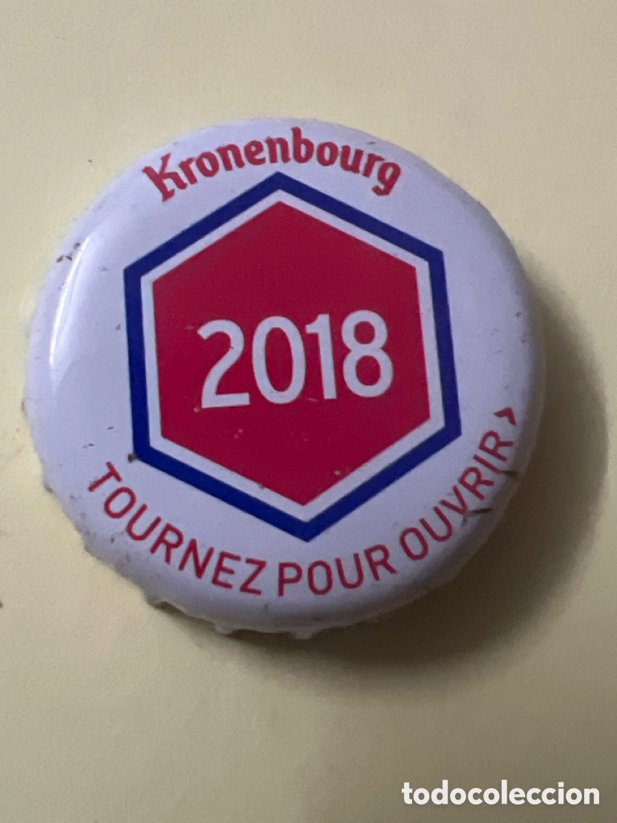 Coleccionismo de cervezas: T4/X13/H3. CHAPA CERVEZA - KRONENBOURG