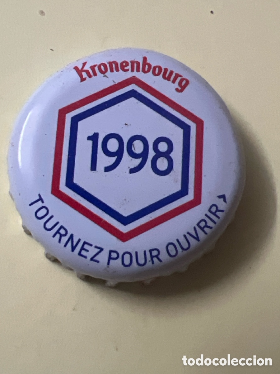 Coleccionismo de cervezas: T4/X13/H6. CHAPA CERVEZA - KRONENBOURG