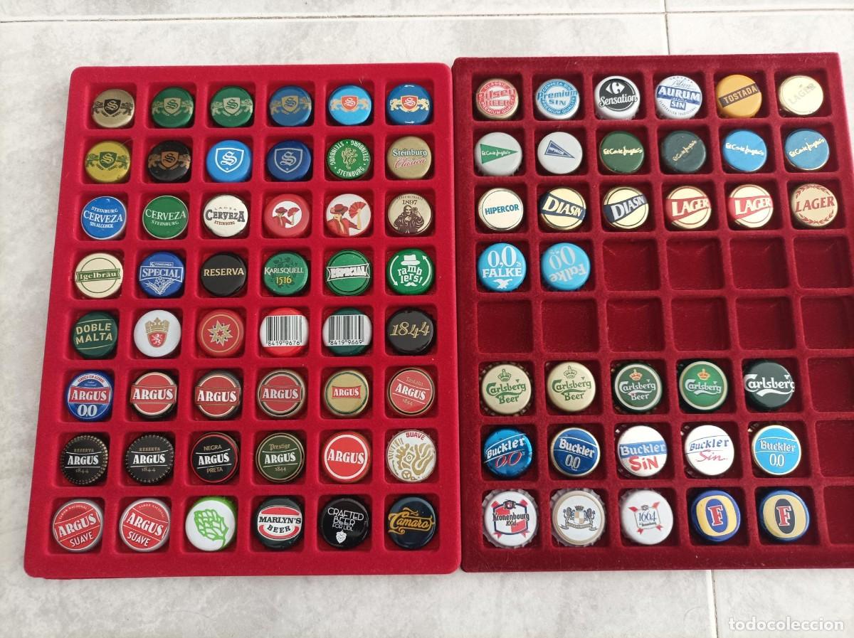 Coleccionismo de cervezas: Chapa tapon corona lote cerveza marcas blancas