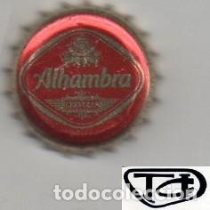 Coleccionismo de cervezas: chapa - cerveza - ESPA&Ntilde;A - Alhambra Premium Lager
