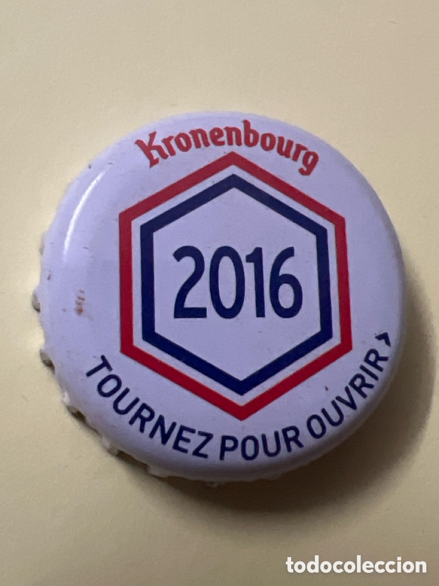 Coleccionismo de cervezas: T4/X15/A2. CHAPA CERVEZA - KRONENBOURG