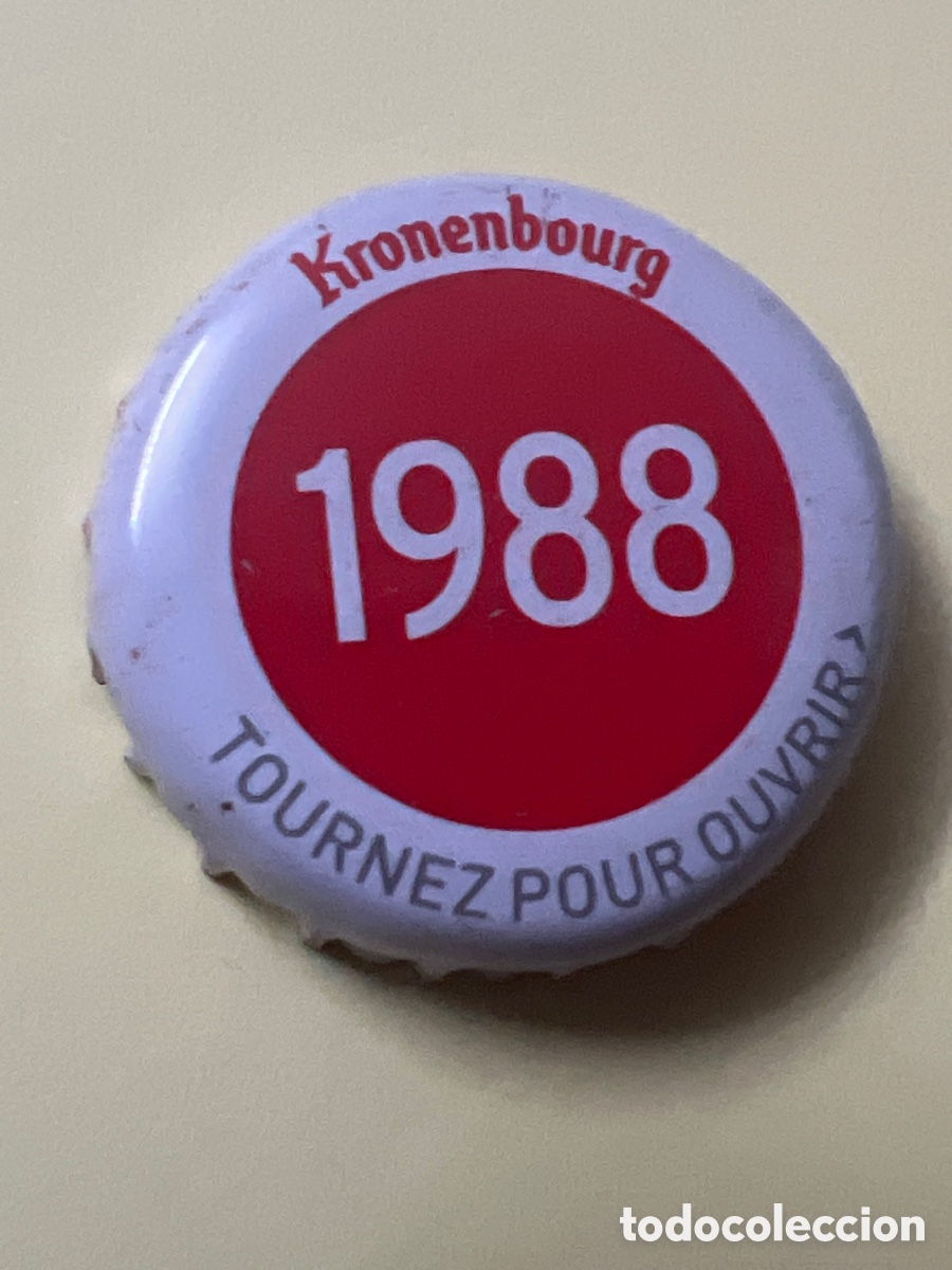 Coleccionismo de cervezas: T4/X15/A5. CHAPA CERVEZA - KRONENBOURG