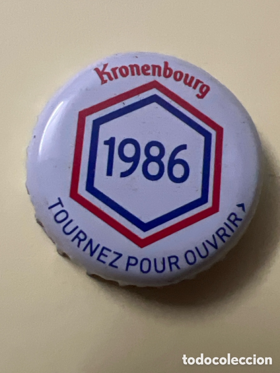 Coleccionismo de cervezas: T4/X15/B1. CHAPA CERVEZA - KRONENBOURG