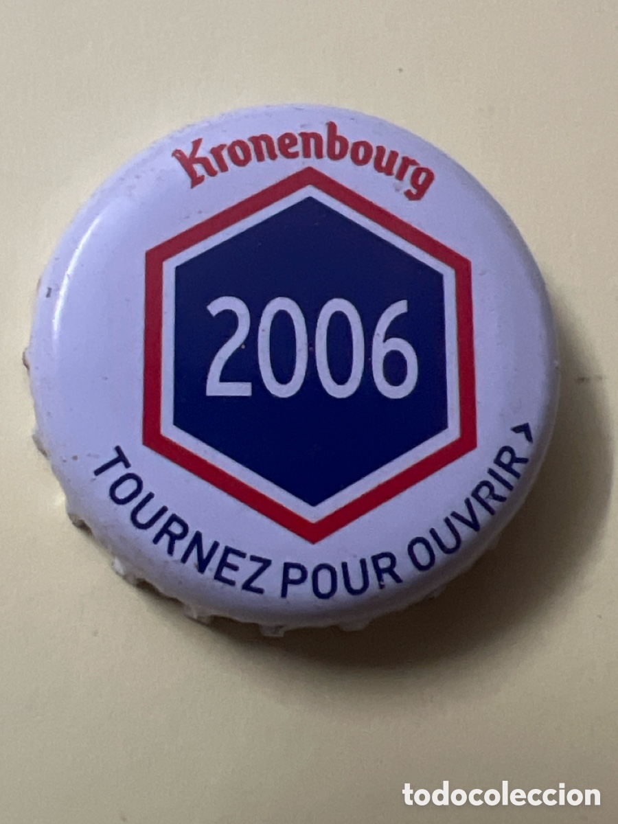 Coleccionismo de cervezas: T4/X15/B6. CHAPA CERVEZA - KRONENBOURG