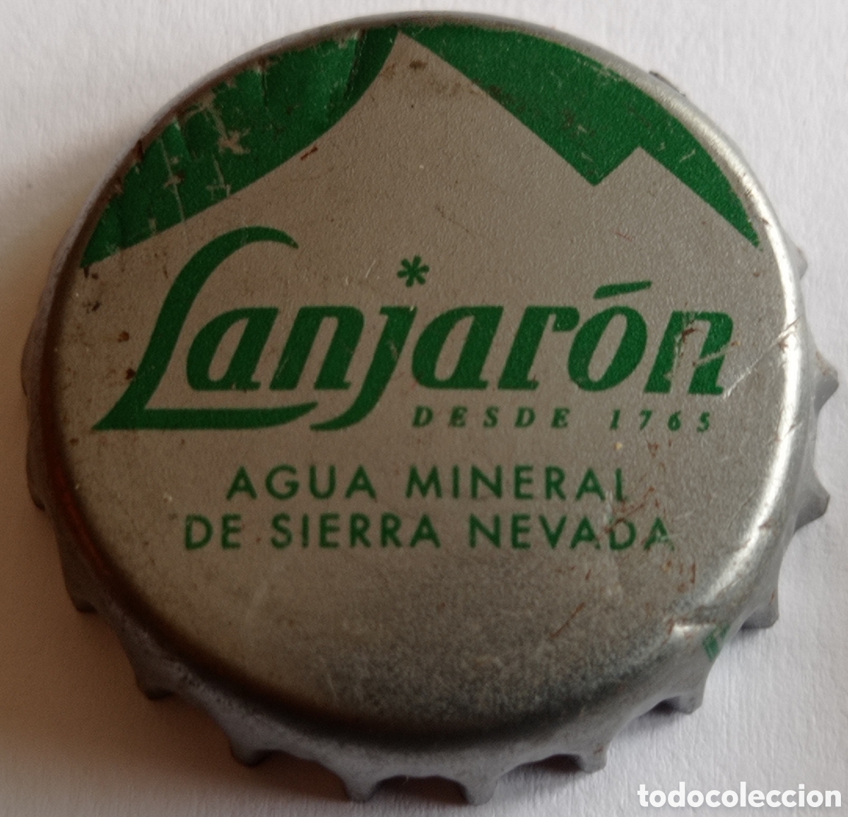 Coleccionismo de cervezas: CORONA AGUA LANJAR&Oacute;N FTE U