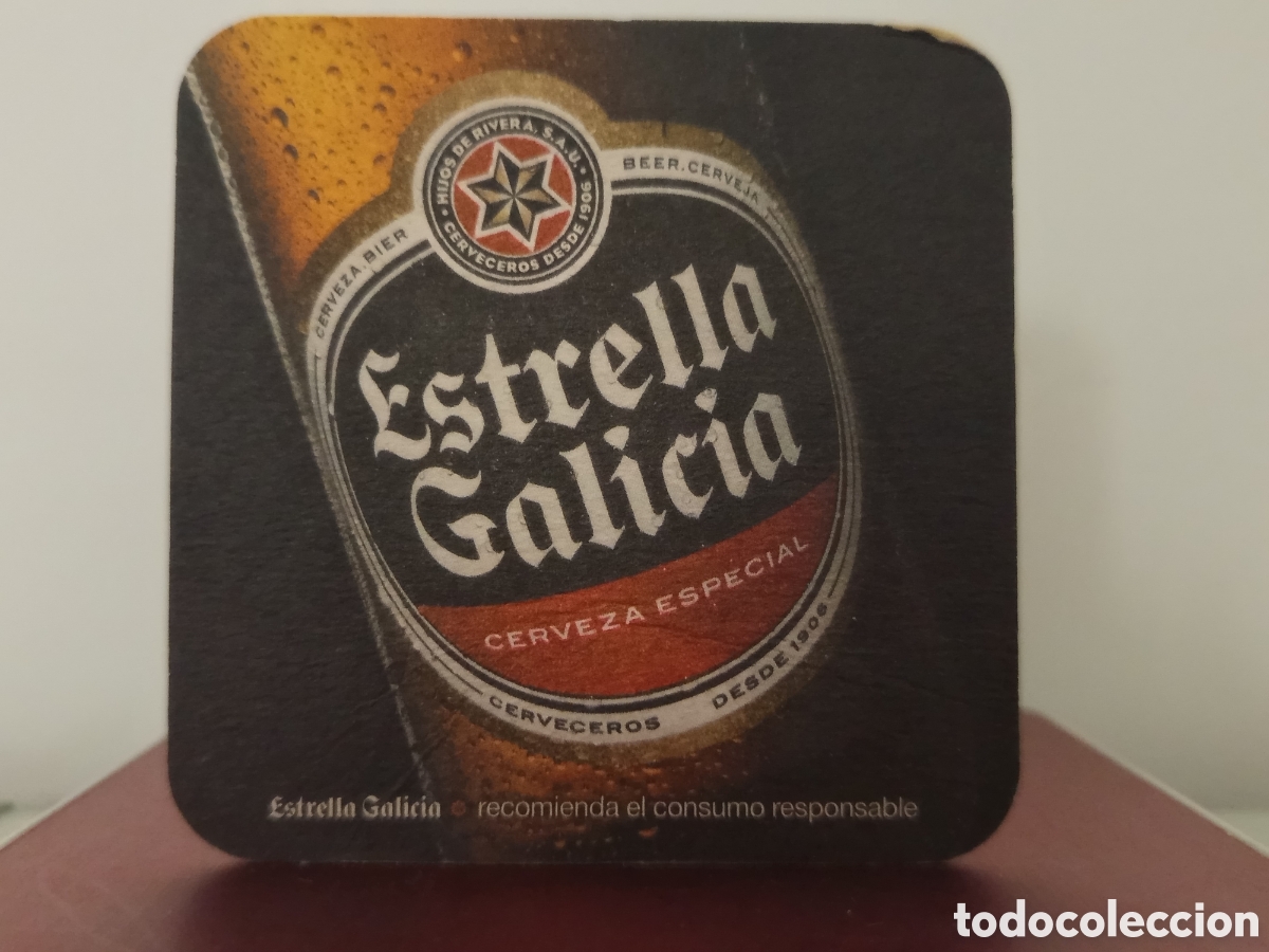 Coleccionismo de cervezas: ❇️ POSAVASOS ESTRELLA GALICIA ❇️