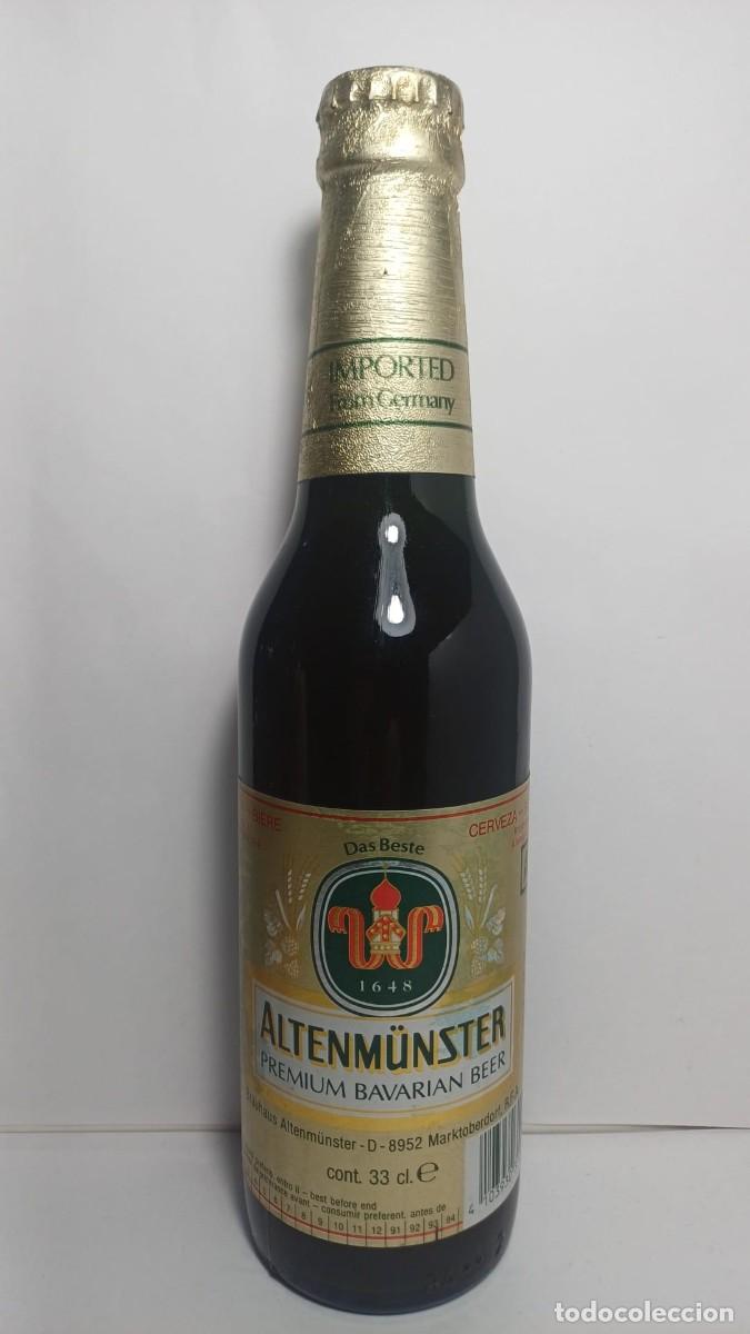 Coleccionismo de cervezas: Botella cerveza Altenm&uuml;nster 33cl Alemania 1994