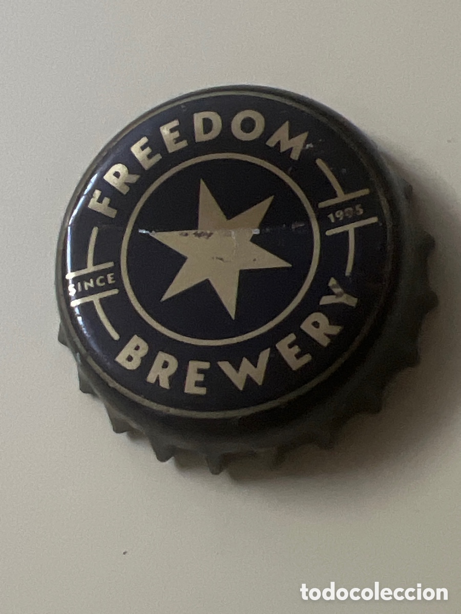 Coleccionismo de cervezas: T4/X15/D6. Chapa cerveza - Freedom -