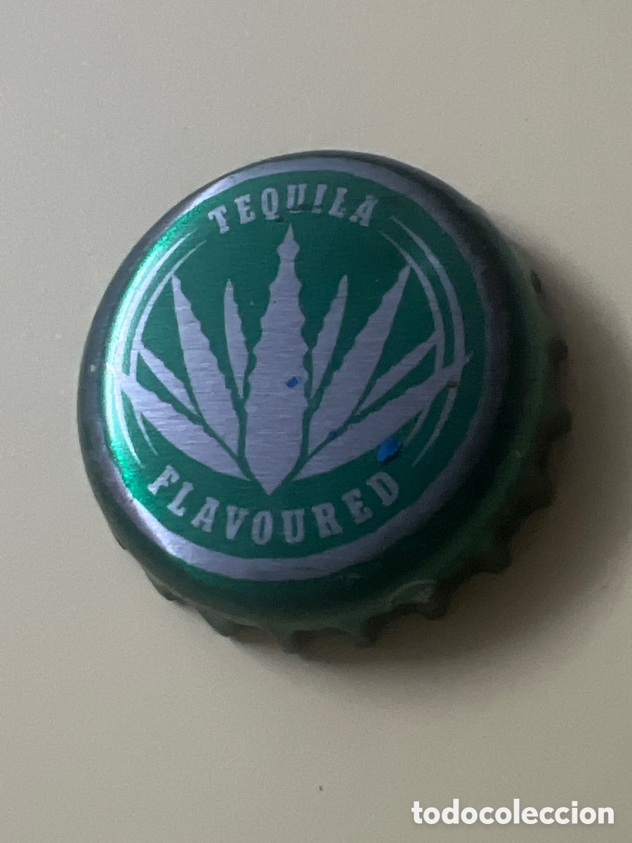 Coleccionismo de cervezas: T4/X15/E2. chapa tap&oacute;n corona de tequila flavoured