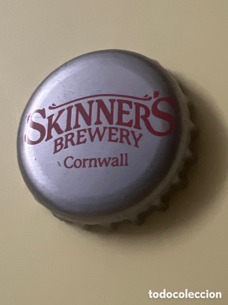 Coleccionismo de cervezas: T4/X15/E3. CHAPA CERVEZA - Capsule de bi&egrave;re Skinners Brewery Cornwall