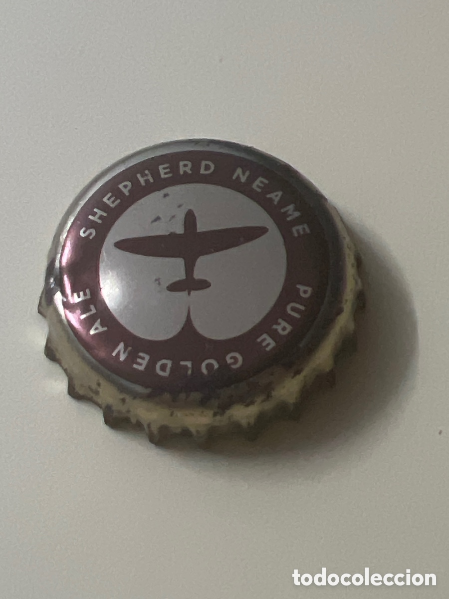Coleccionismo de cervezas: T4/X15/H6. CHAPA CERVEZA SHEPHERD NEAME