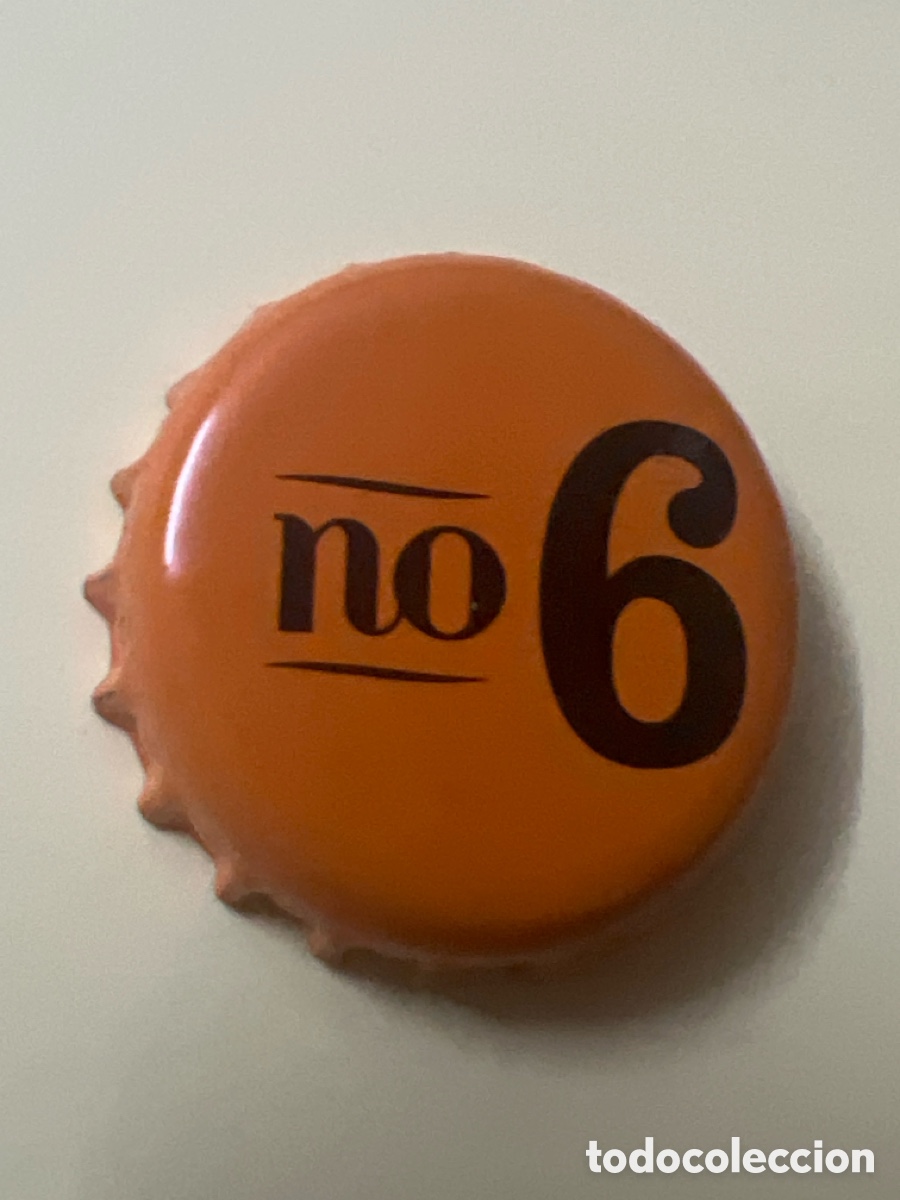 Coleccionismo de cervezas: T4/X15/i4. CHAPA CERVEZA - Kronkorken No 6 Beer Wychwood Brewery United Kingdom UK jeder KK