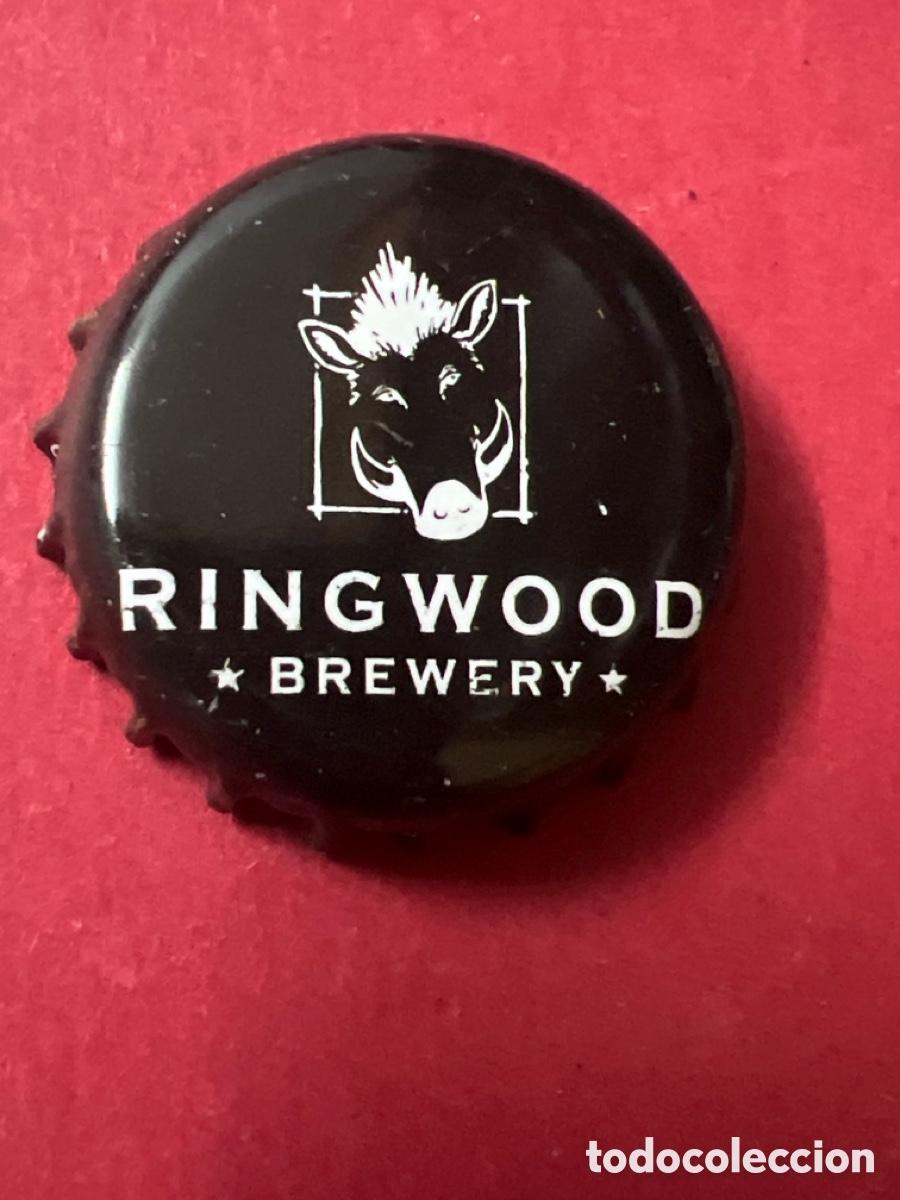 Coleccionismo de cervezas: T4/X15/J2. TAPON CORONA CAPSULA CHAPA CERVEZA MARSTON RINGWOOD (REINO UNIDO)