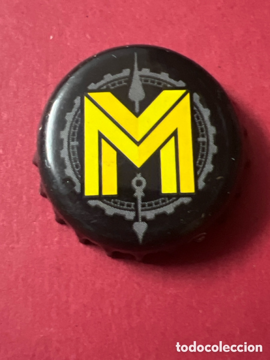 Coleccionismo de cervezas: T4/X15/K6. CHAPA CERVEZA - Meantime Beer Bottle Top Crown Caps Used Lager UK