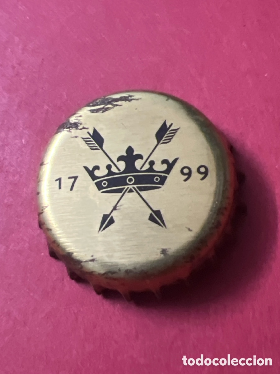 Coleccionismo de cervezas: T4/X15/M6. TAPON CORONA CAPSULA CHAPA CERVEZA GREENE KING (REINO UNIDO)