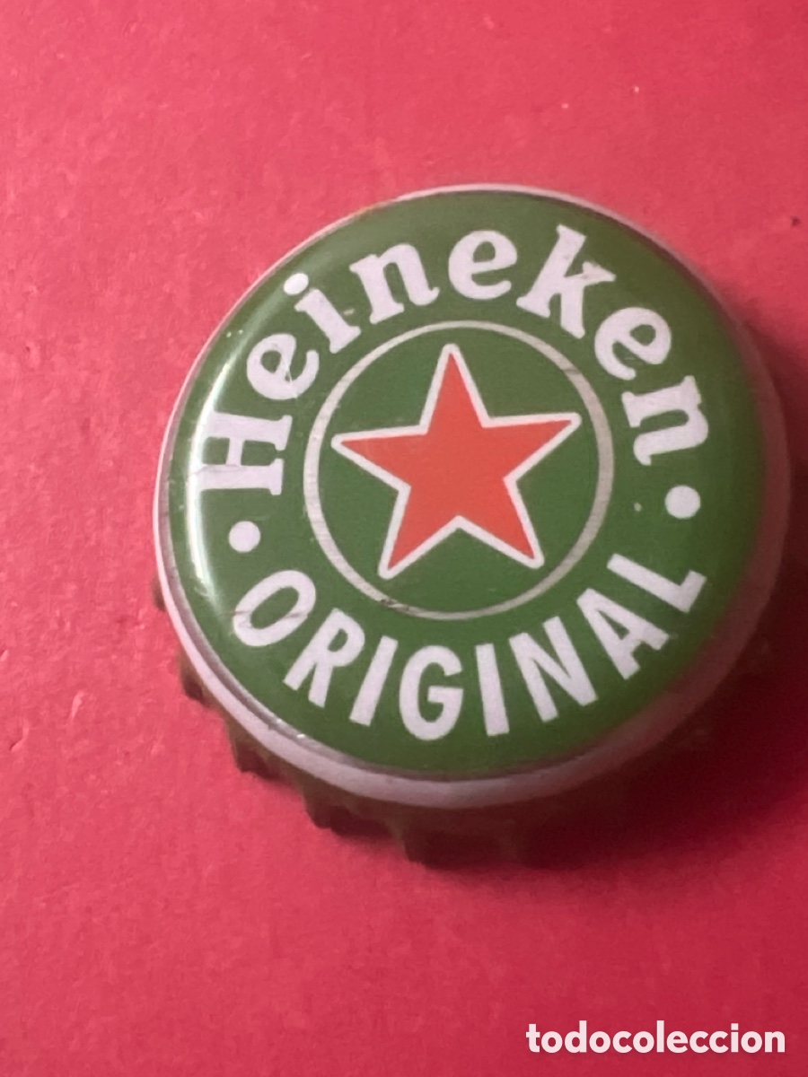 Coleccionismo de cervezas: T4/X15/P2. HEINEKEN ORIGINAL. CHAPA CERVEZA. CHAPA - TAPA - CORONA - CAPS- TAPON - GORRA - CROWS.