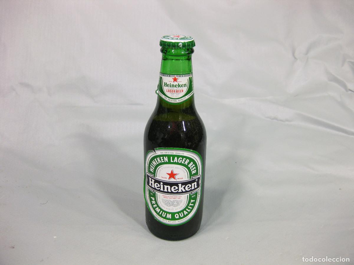 Coleccionismo de cervezas: BOTELLA DE 25 CL DE HEINEKEN SIN ABRIR. CADUCA EN DICIEMBRE DE 2006
