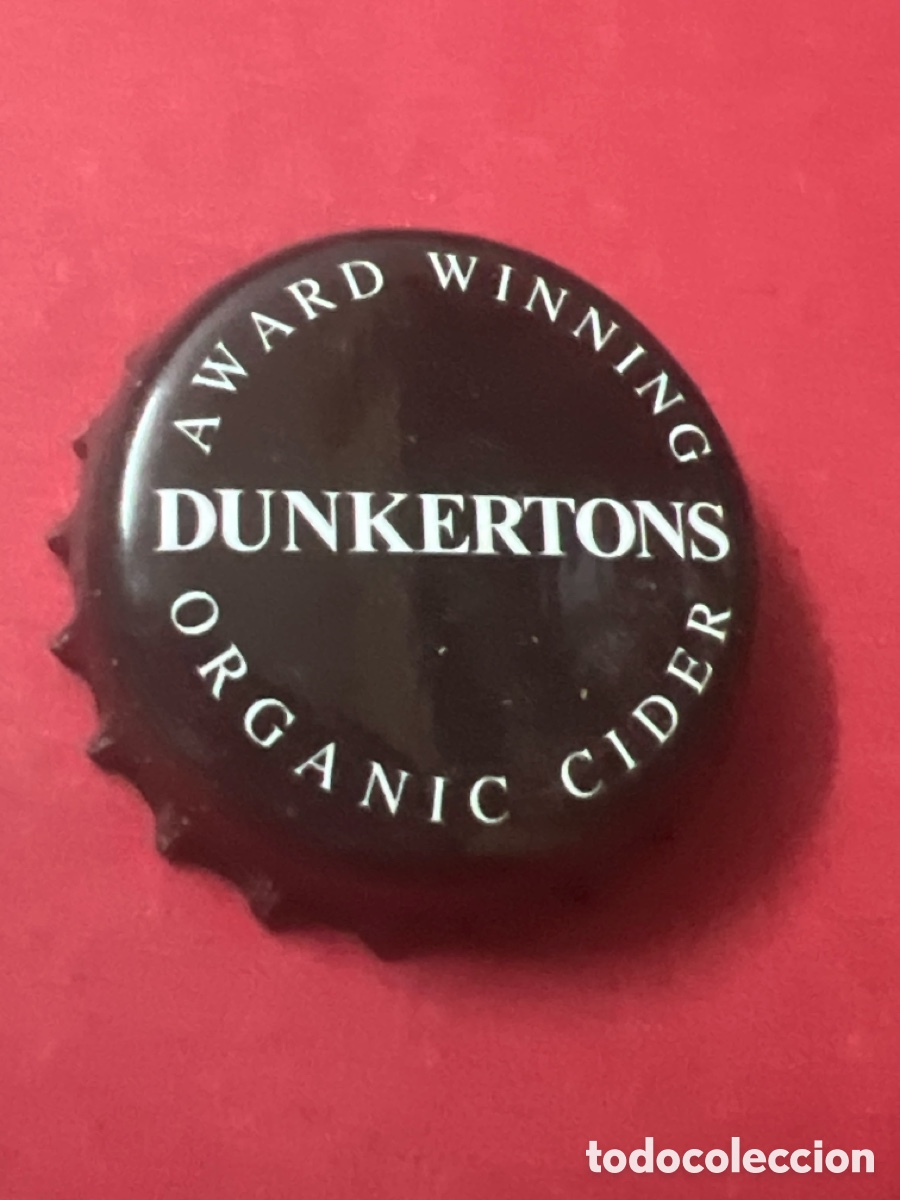 Coleccionismo de cervezas: T4/X20/20. CHAPA - Dunkertons Organic Cider Bottle Top Crown Star Cap Used Herefordshire
