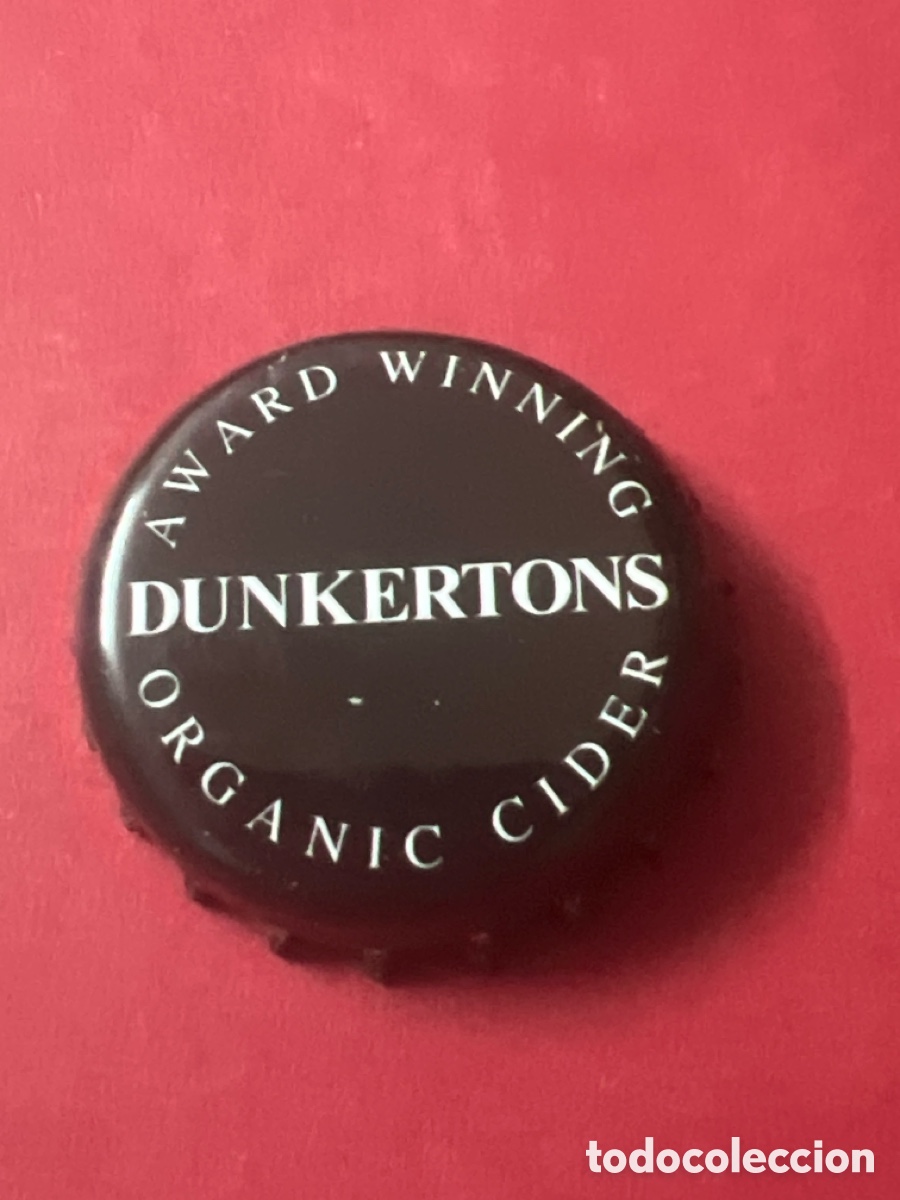 Coleccionismo de cervezas: T4/X20/23. CHAPA - Dunkertons Organic Cider Bottle Top Crown Star Cap Used Herefordshire