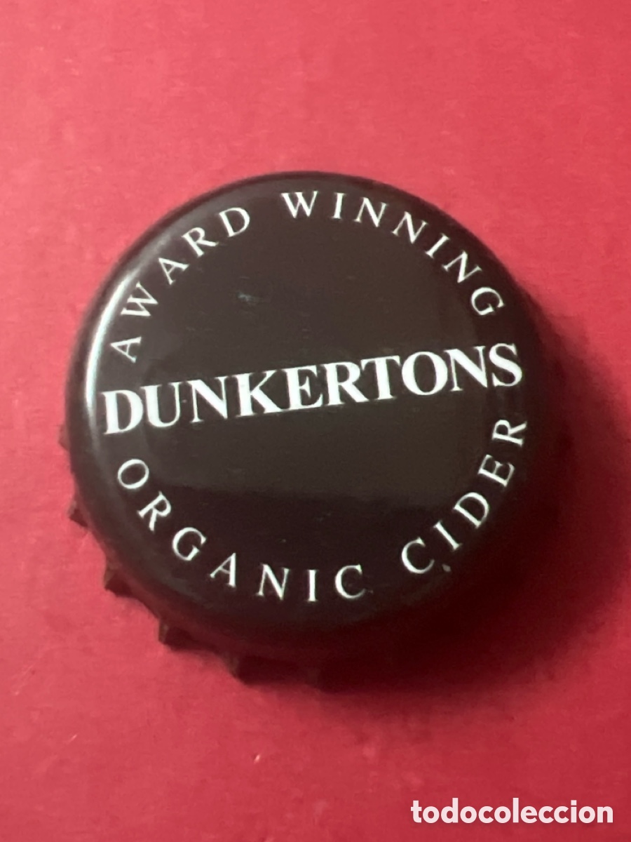 Coleccionismo de cervezas: T4/X20/24. CHAPA - Dunkertons Organic Cider Bottle Top Crown Star Cap Used Herefordshire