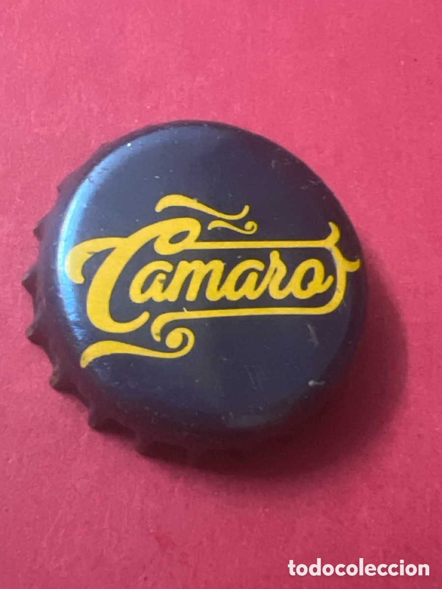 Coleccionismo de cervezas: T4/X20/25. Chapa tap&oacute;n corona de la cerveza alemana CAMARO (Supermercados LIDL)
