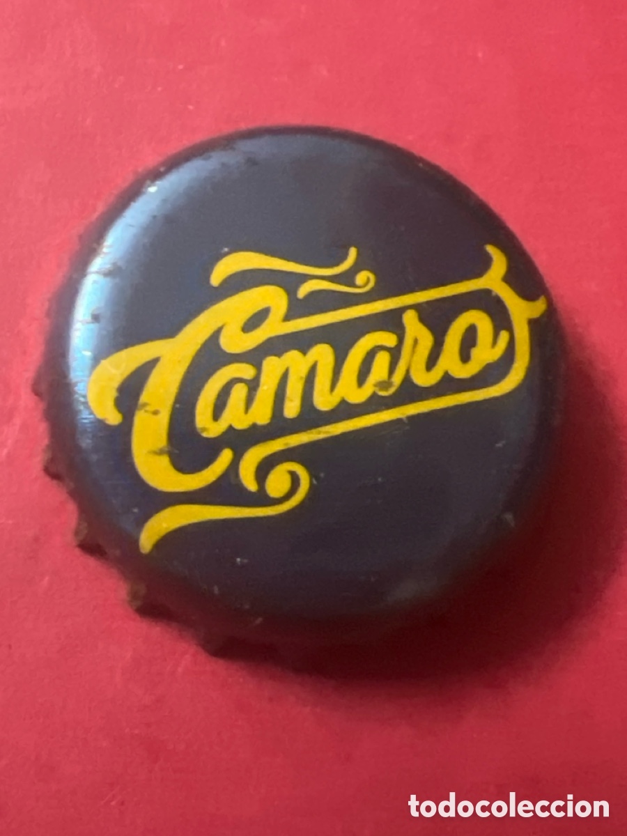 Coleccionismo de cervezas: T4/X20/29. Chapa tap&oacute;n corona de la cerveza alemana CAMARO (Supermercados LIDL)