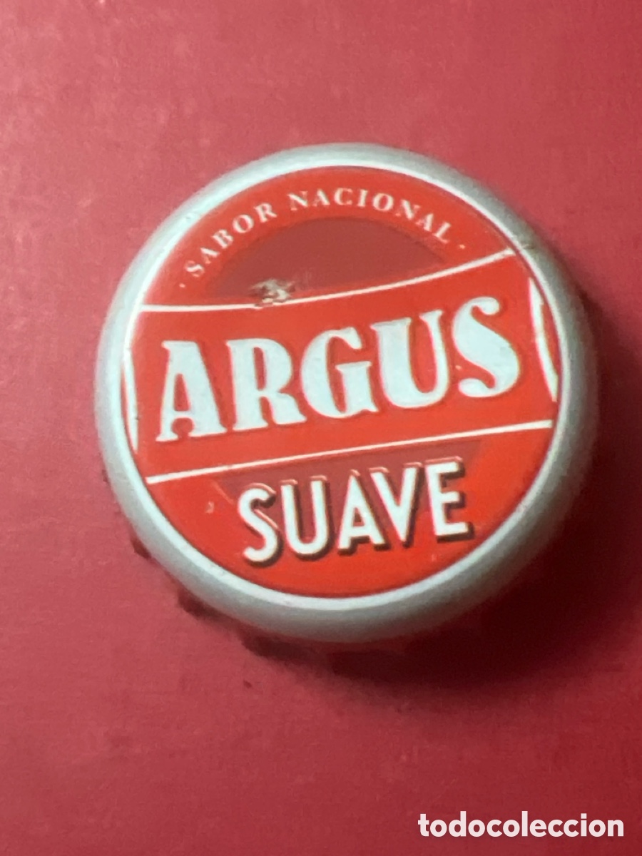Coleccionismo de cervezas: T4/X20/33. Chapa Cerveza Argus Suave