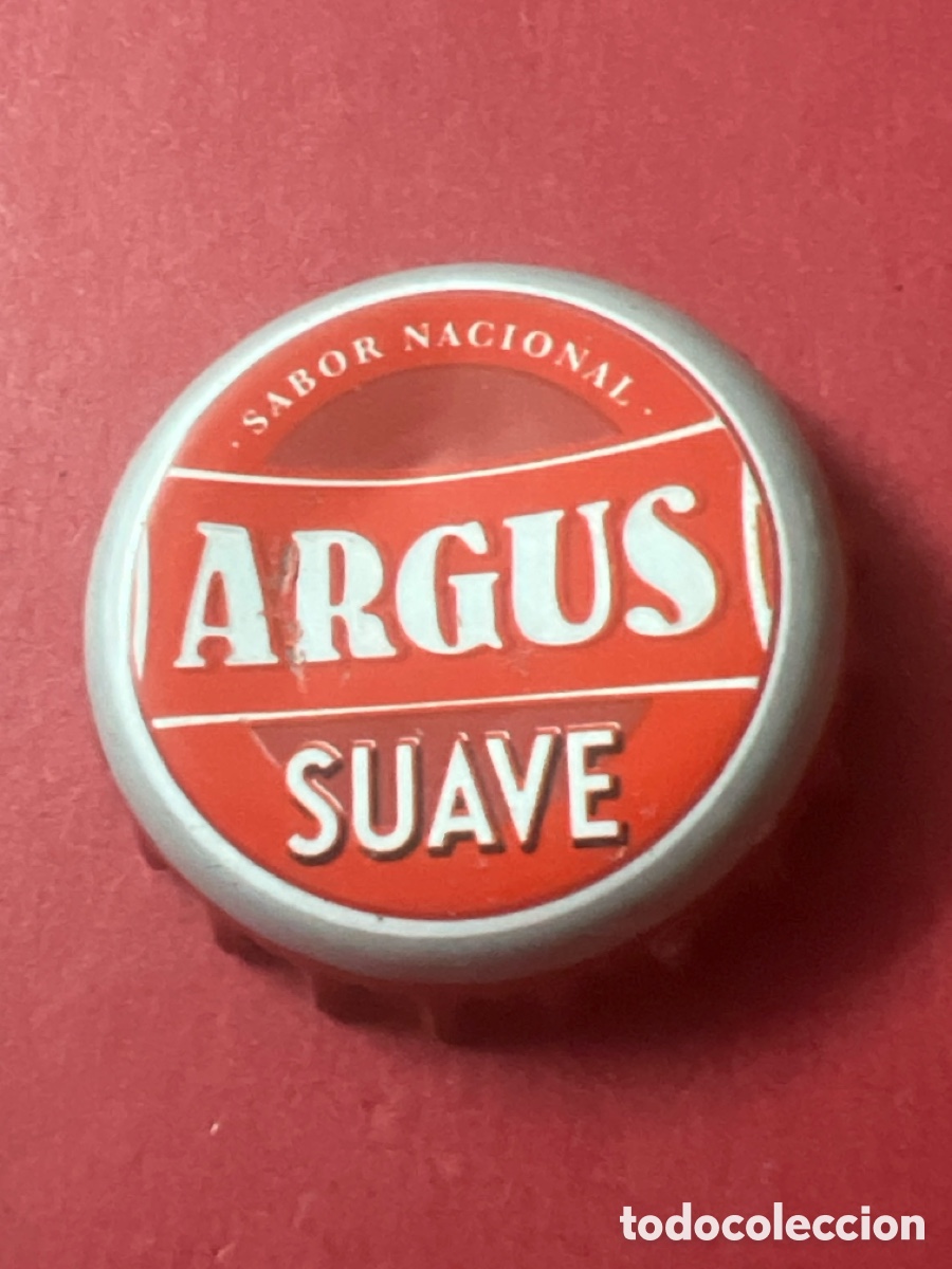 Coleccionismo de cervezas: T4/X20/34. Chapa Cerveza Argus Suave