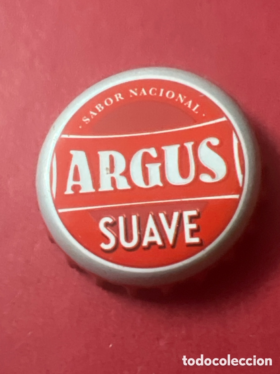 Coleccionismo de cervezas: T4:X20/35. Chapa Cerveza Argus Suave