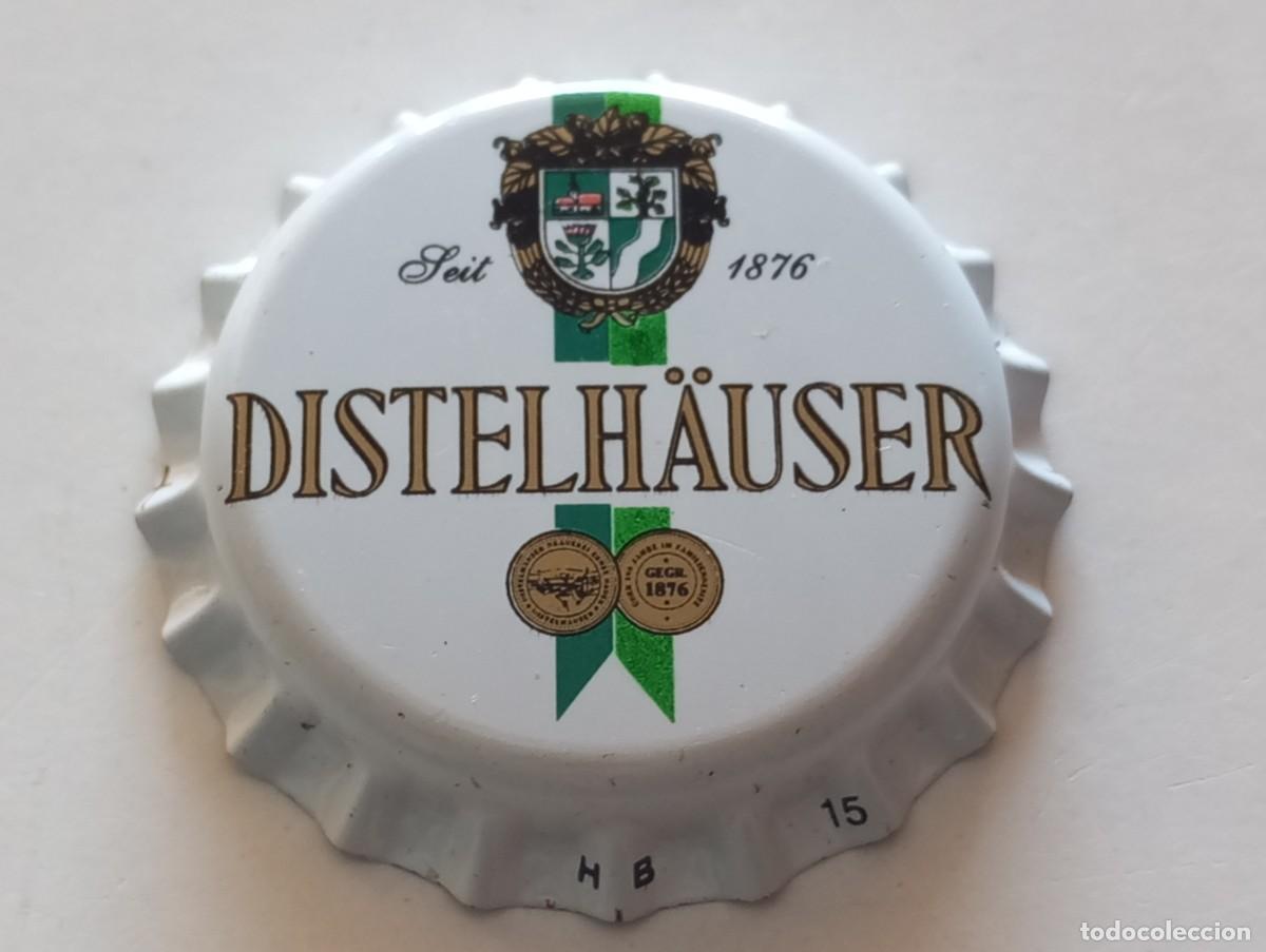 Coleccionismo de cervezas: Chapa tap&oacute;n corona NUEVO de la cerveza alemana DISTELH&Auml;USER SEIT 1876
