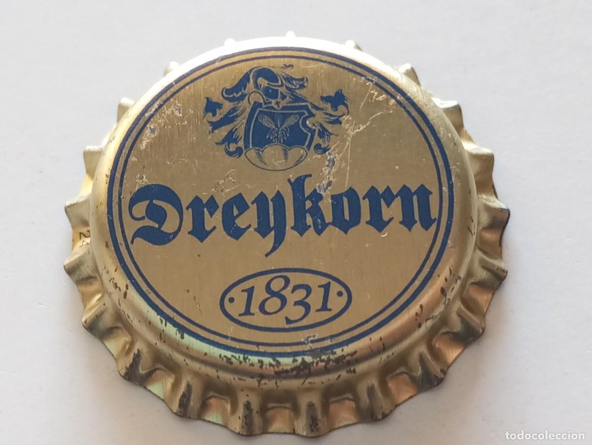 Coleccionismo de cervezas: Chapa tap&oacute;n corona NUEVO de la cerveza alemana DREYKORN 1831