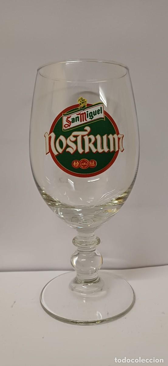 Coleccionismo de cervezas: Copa Cerveza San Miguel Nostrum A&ntilde;os 90